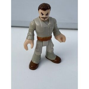 Imaginext Adventure TREASURE HUNTER figure LOOSE Fisher Price Desert Super Cycle